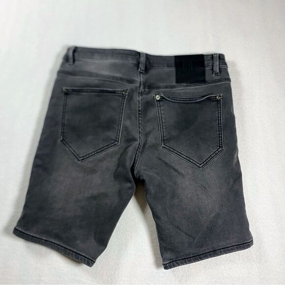 Mens CR7 Cristiano Ronaldo Denim Jean Shorts Waist Size 30 stretch 9” Inseam - Picture 2 of 10